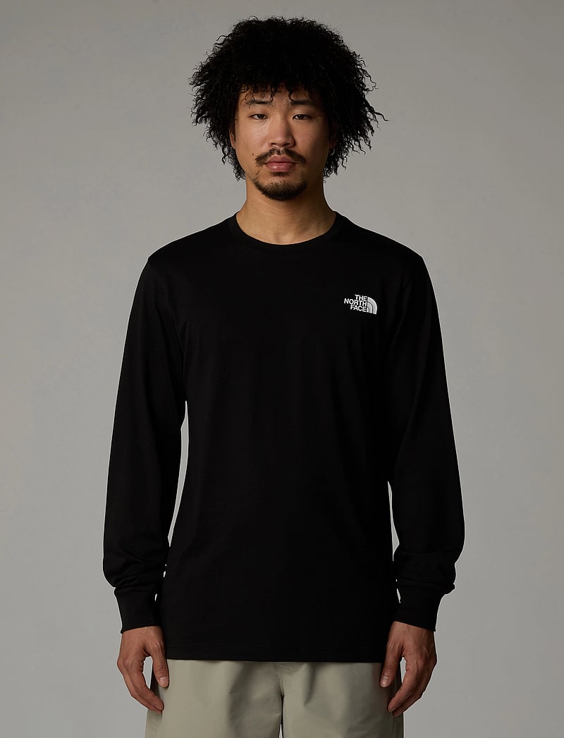 The North Face - M L/S EASY TEE - black - 0