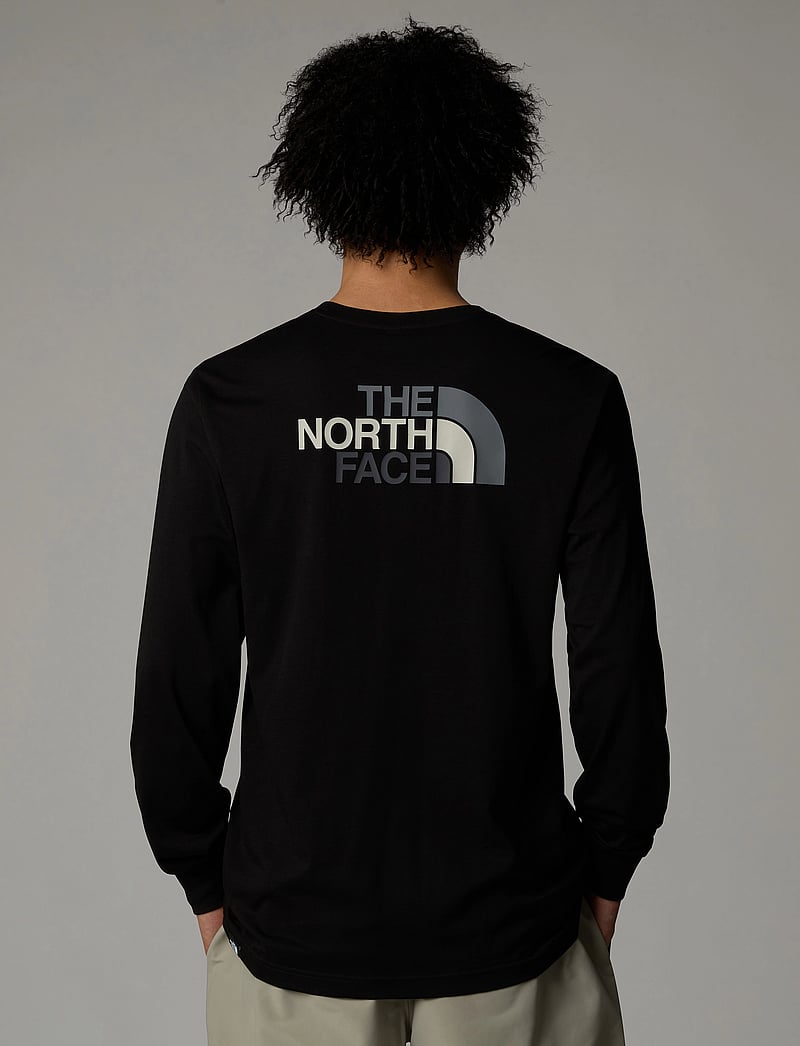 The North Face - M L/S EASY TEE - black - 2
