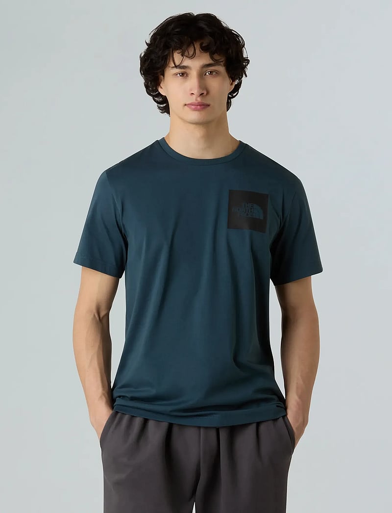 The North Face - M SS FINE TEE - t-shirts - deep cypress - 0
