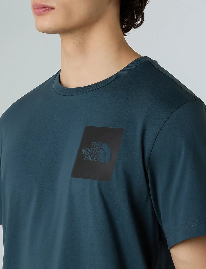 The North Face - M SS FINE TEE - t-shirts - deep cypress - 5
