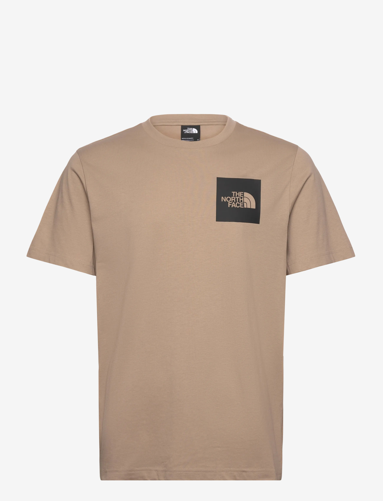The North Face - M S/S FINE TEE - t-shirts - mushroom grey - 1