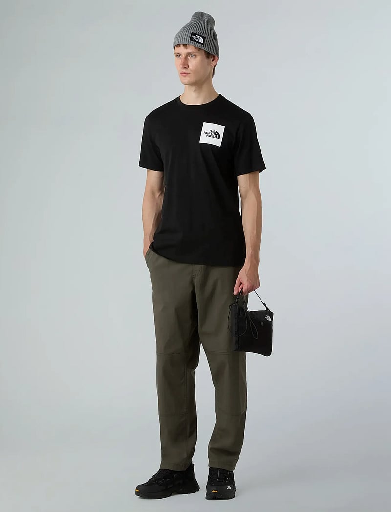 The North Face - M SS FINE TEE - t-shirts - tnf black - 3
