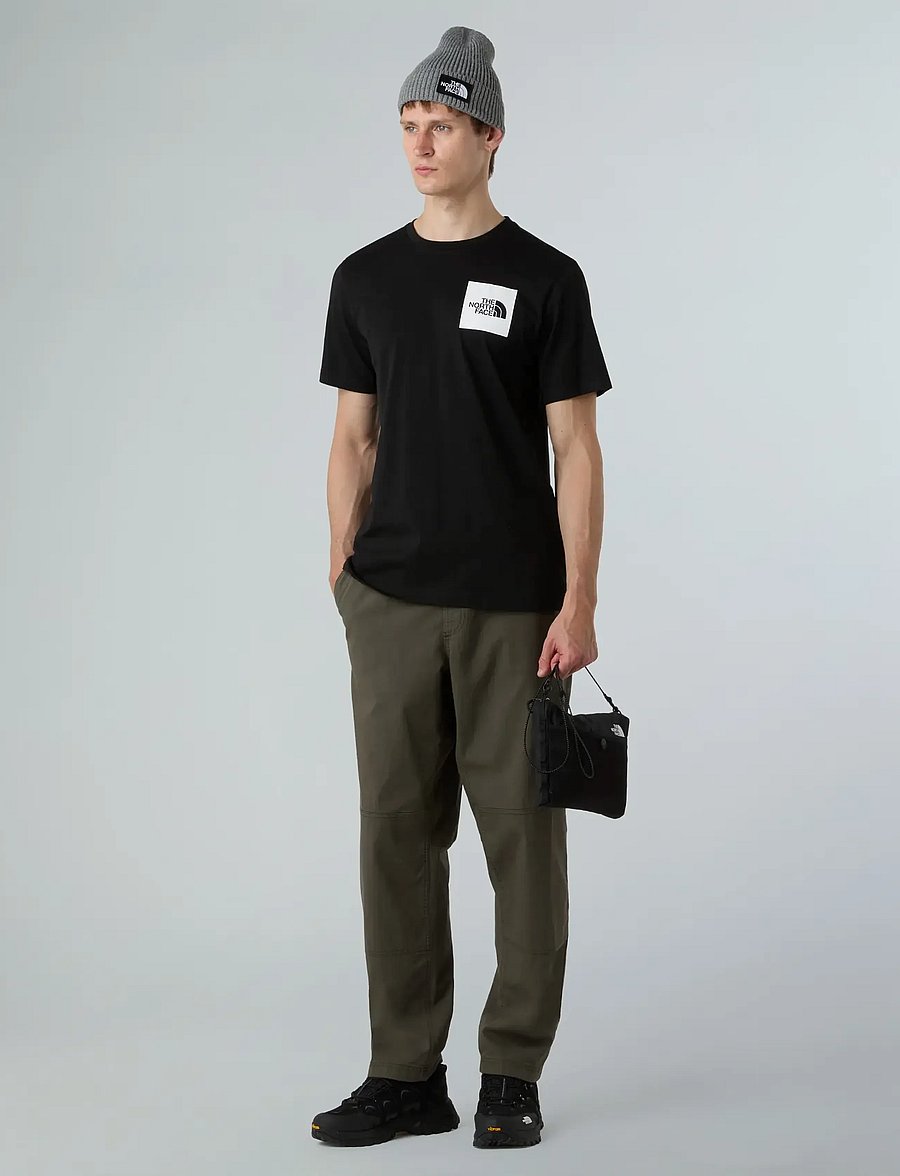 The North Face - M SS FINE TEE - oberteile & t-shirts - tnf black - 3