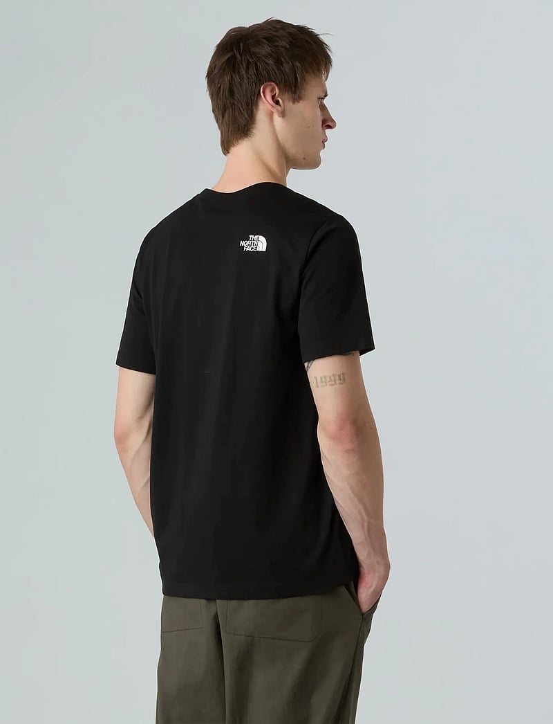 The North Face - M SS FINE TEE - t-shirts - tnf black - 4