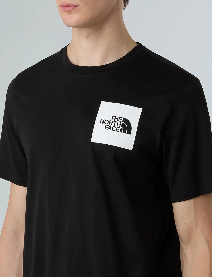 The North Face - M SS FINE TEE - oberteile & t-shirts - tnf black - 5