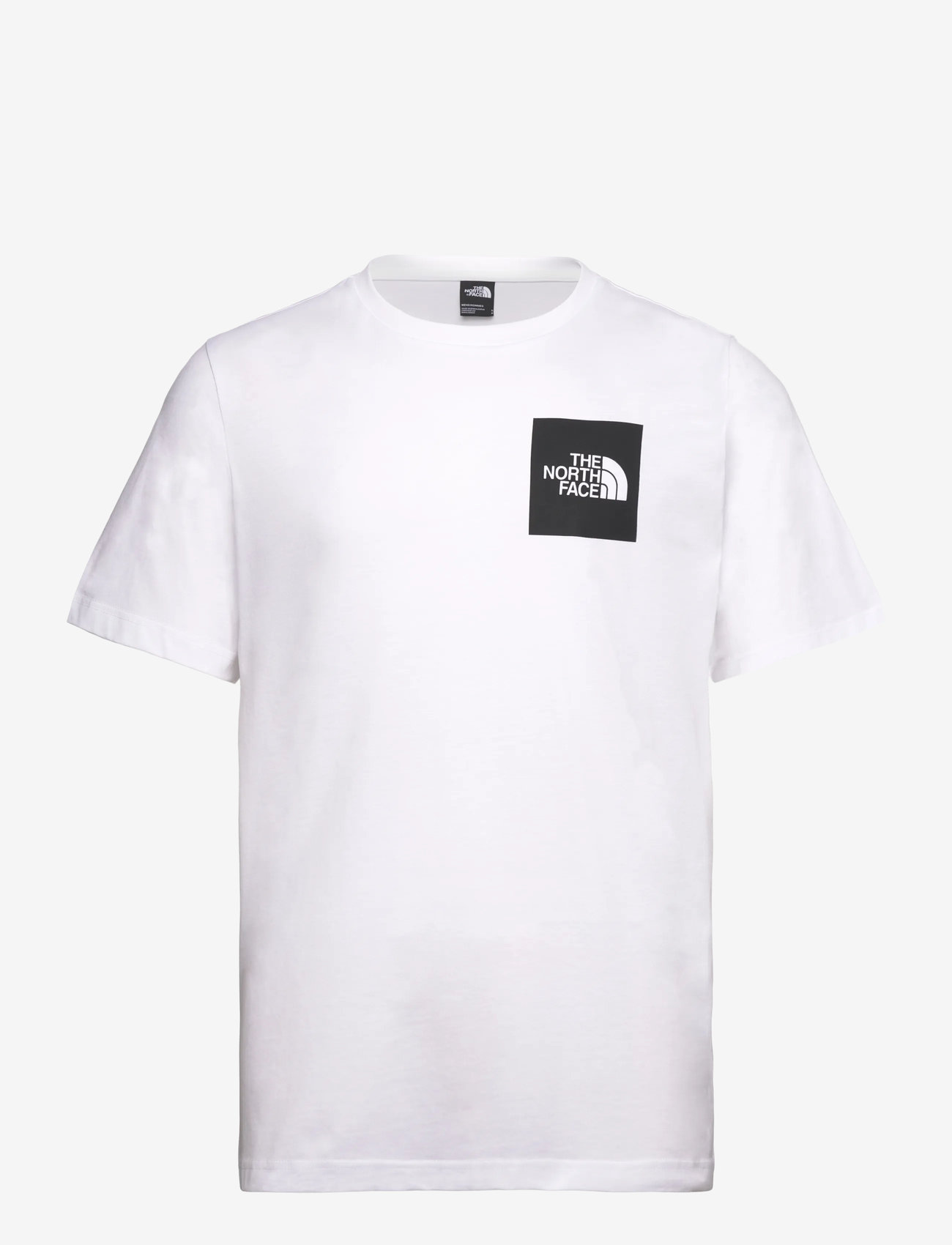 The North Face - M SS FINE TEE - t-shirts - tnf white - 1