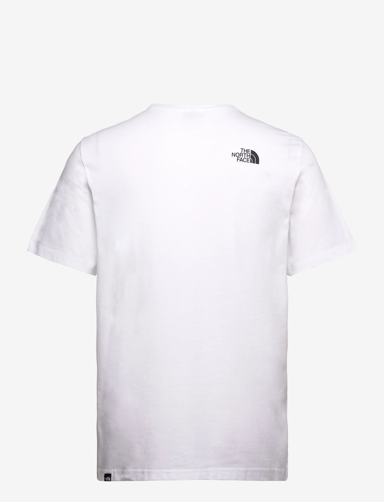 The North Face - M SS FINE TEE - t-shirts - tnf white - 2