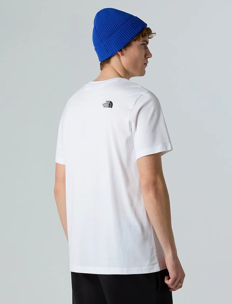The North Face - M SS FINE TEE - tops & t-shirts - tnf white - 4