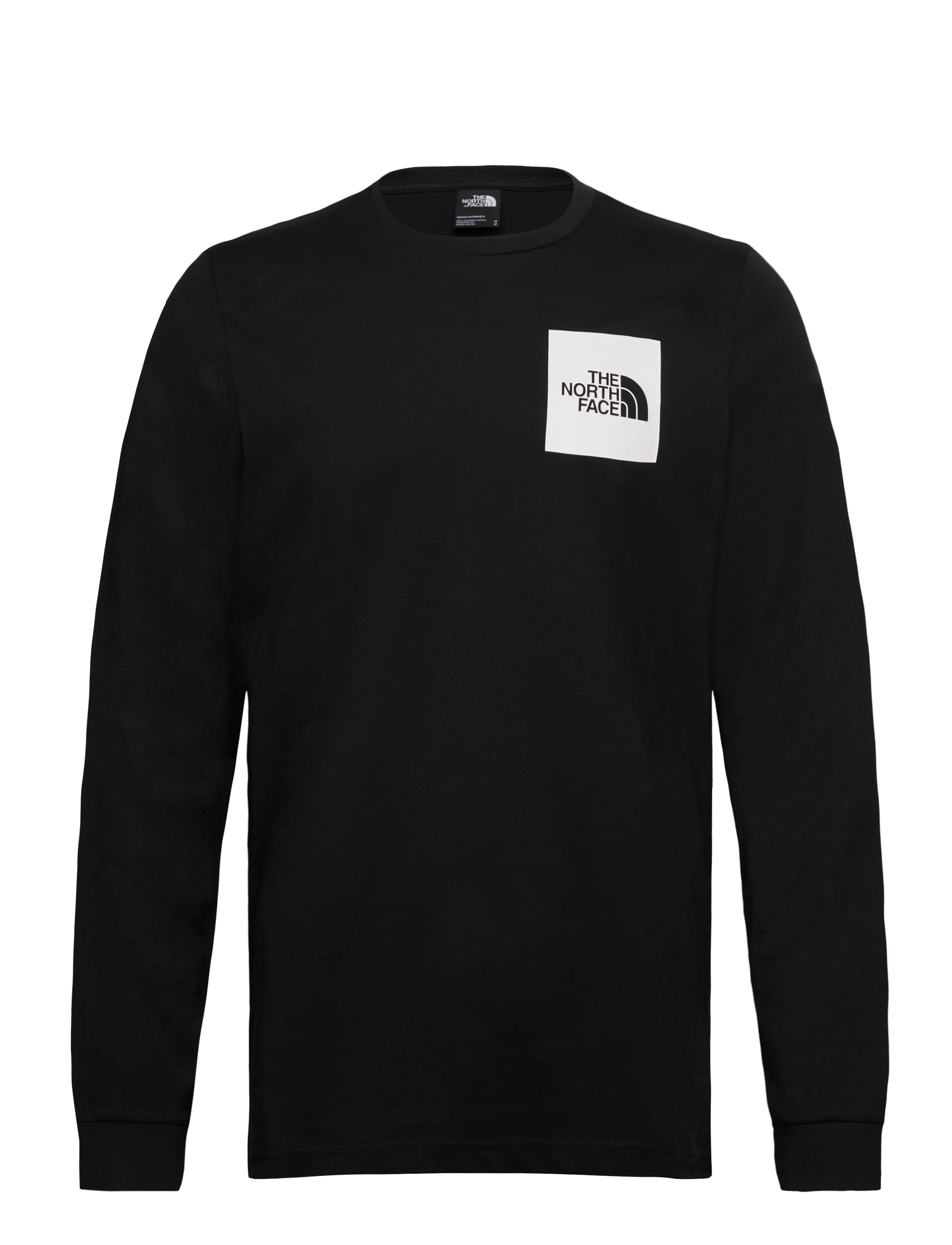 THE NORTH FACE M L/S Fine Tee Schwarz - XS - Herren