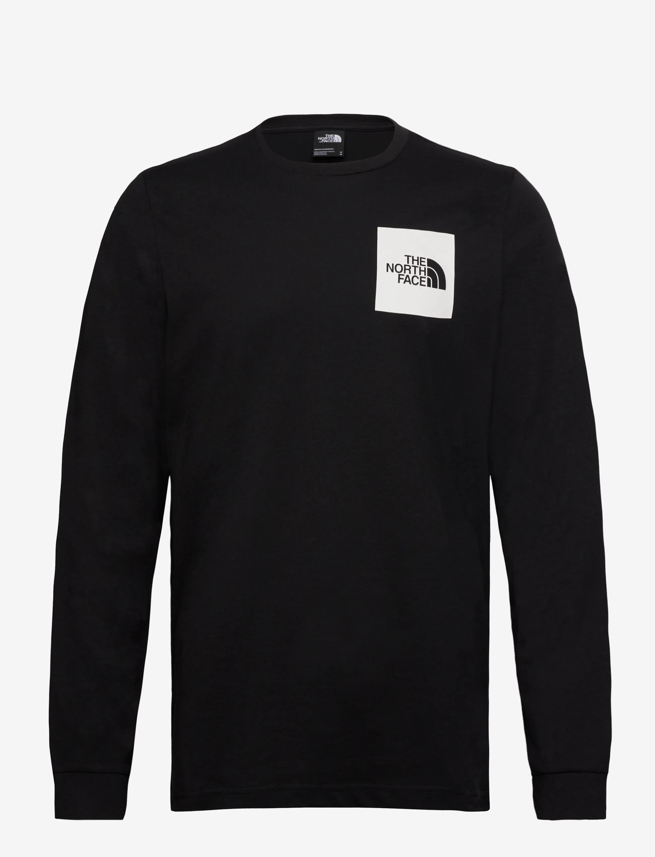 The North Face - M L/S FINE TEE - långärmade tröjor - tnf black - 1