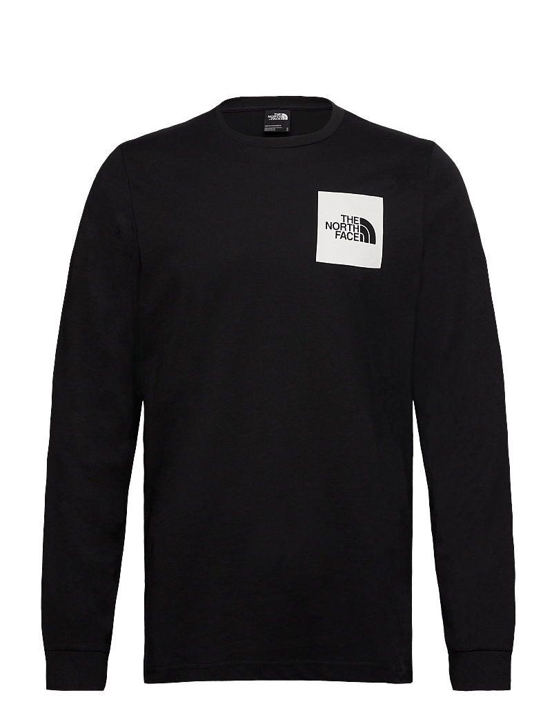 The North Face - M L/S FINE TEE - långärmade tröjor - tnf black - 1