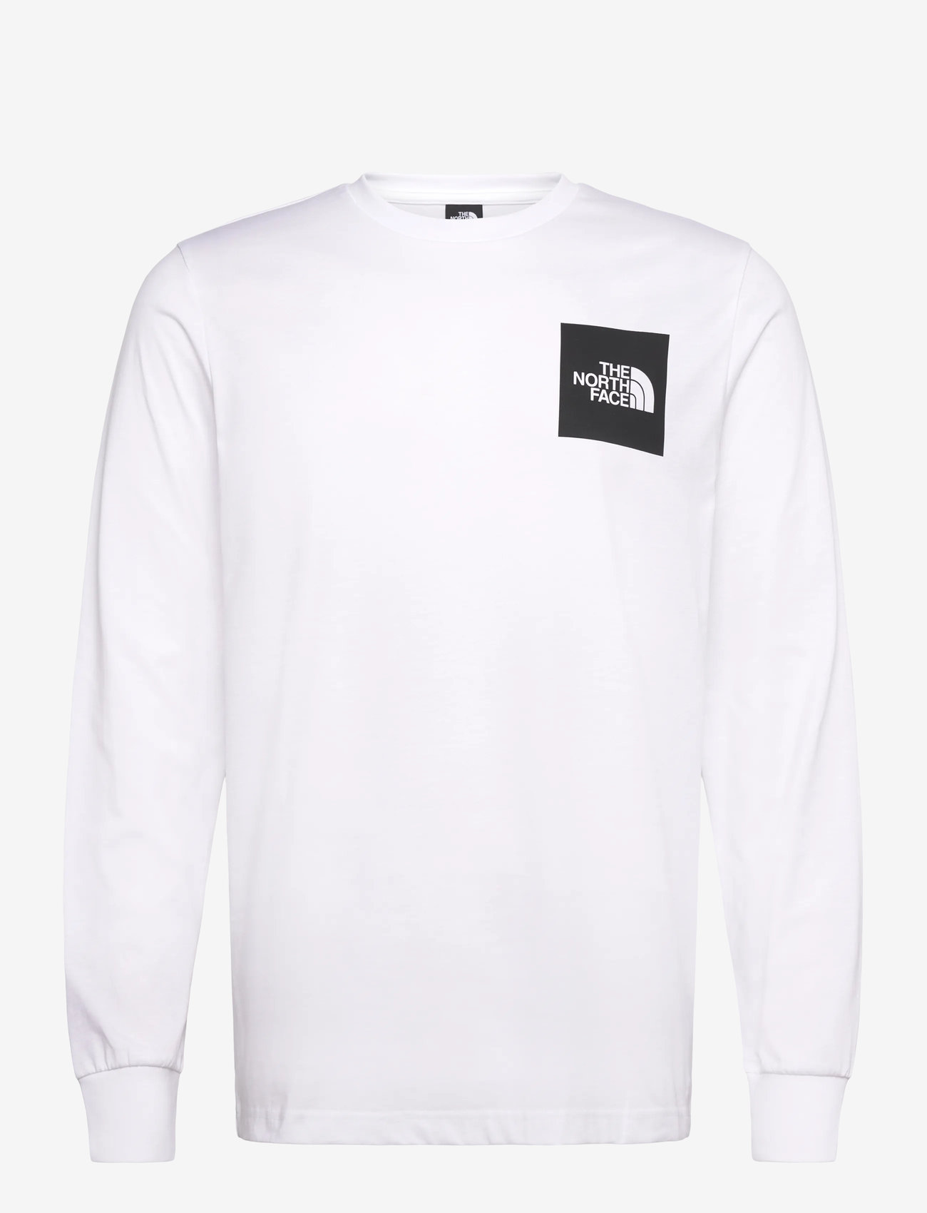 The North Face - M L/S FINE TEE - toppe & t-shirts - tnf white - 1