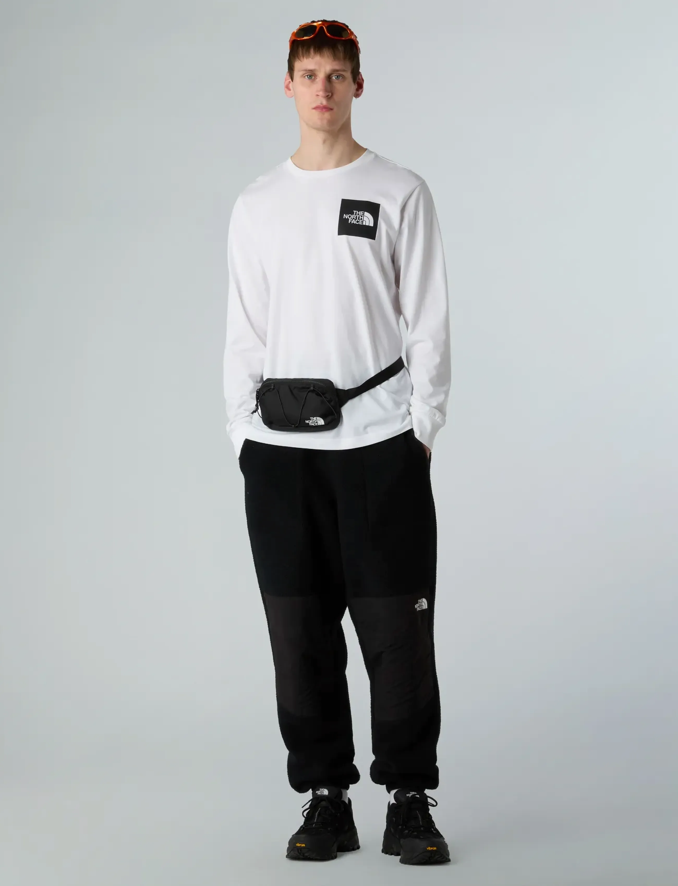 The North Face - M L/S FINE TEE - langarmshirts - tnf white - 3