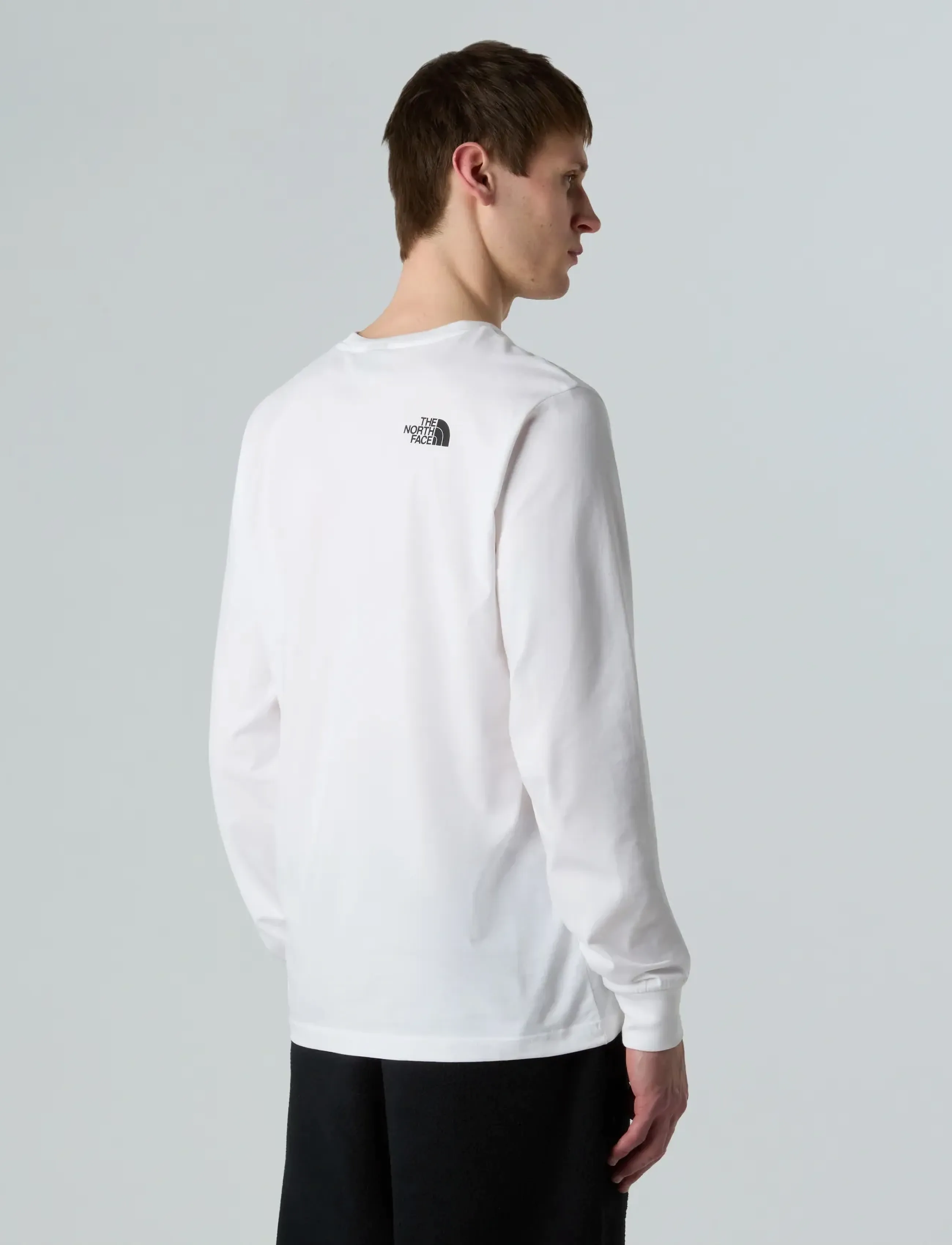 The North Face - M L/S FINE TEE - langarmshirts - tnf white - 4
