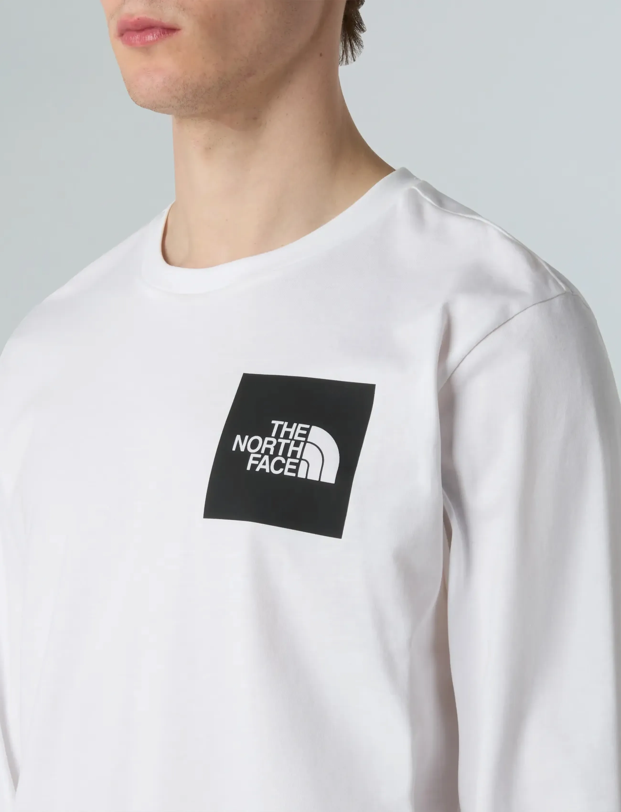 The North Face - M L/S FINE TEE - langarmshirts - tnf white - 5