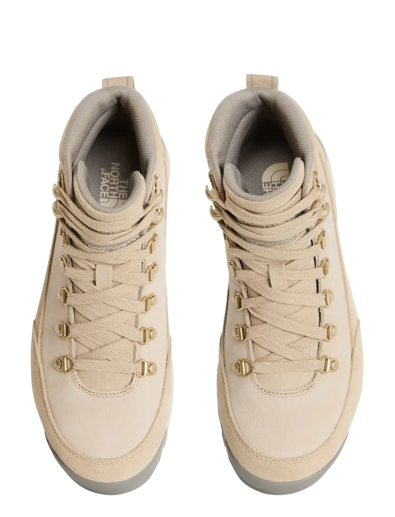 The North Face - W BACK-TO-BERKELEY IV LEATHER WP - vinterstøvler - timeless taupe/stone sl - 1