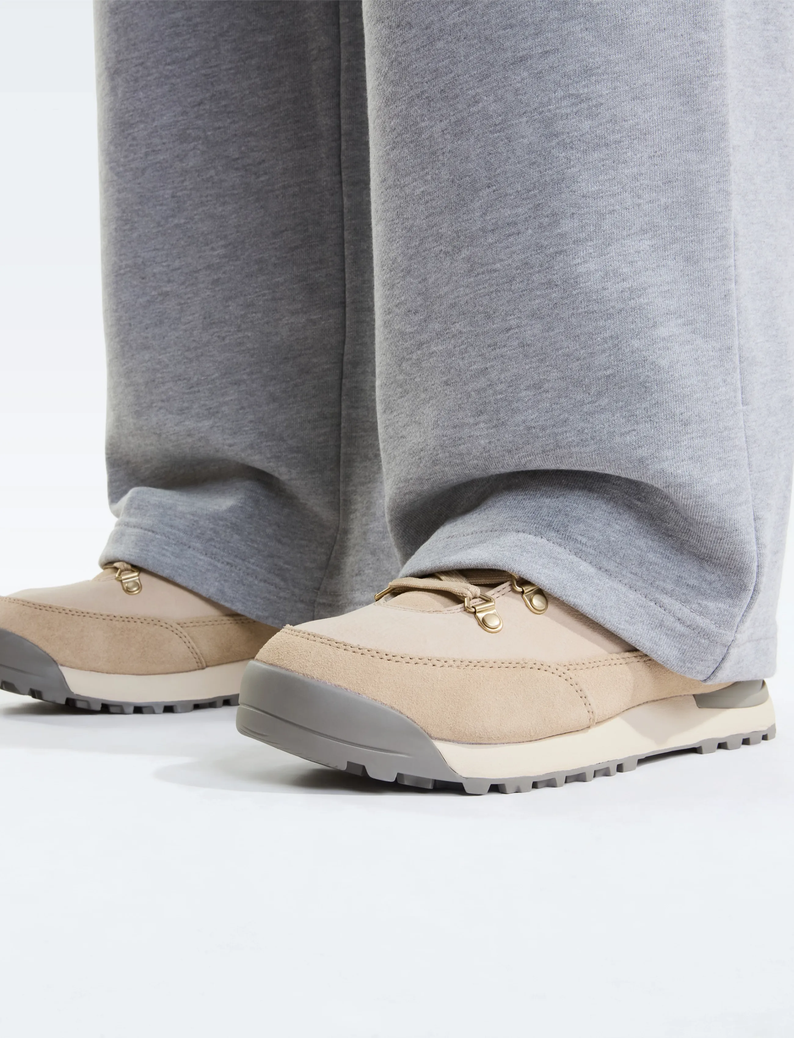 The North Face - W BACK-TO-BERKELEY IV LEATHER WP - vinterstøvler - timeless taupe/stone sl - 4