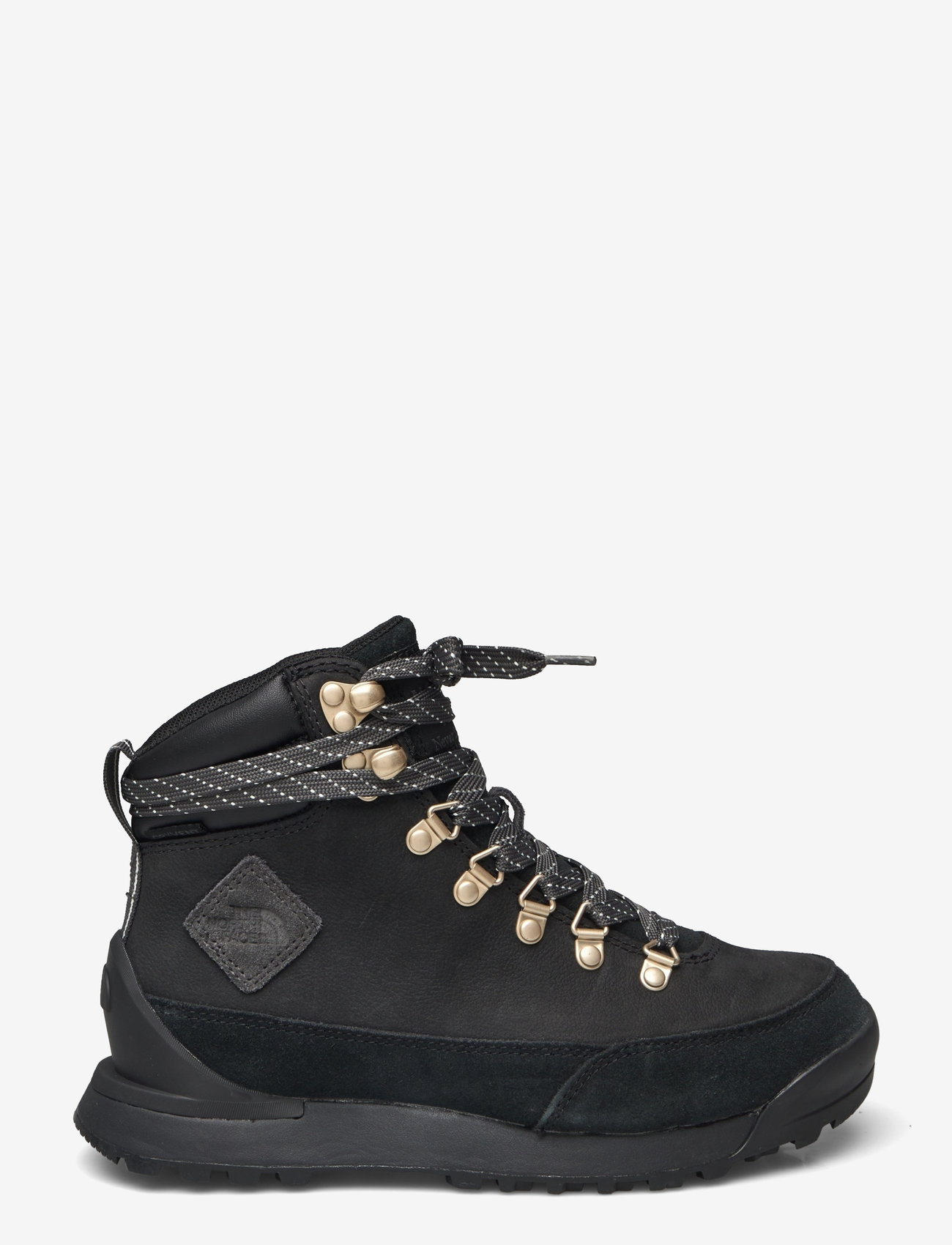 The North Face - W BACK-TO-BERKELEY IV LEATHER WP - hiking shoes - tnf black/tnf black - 2