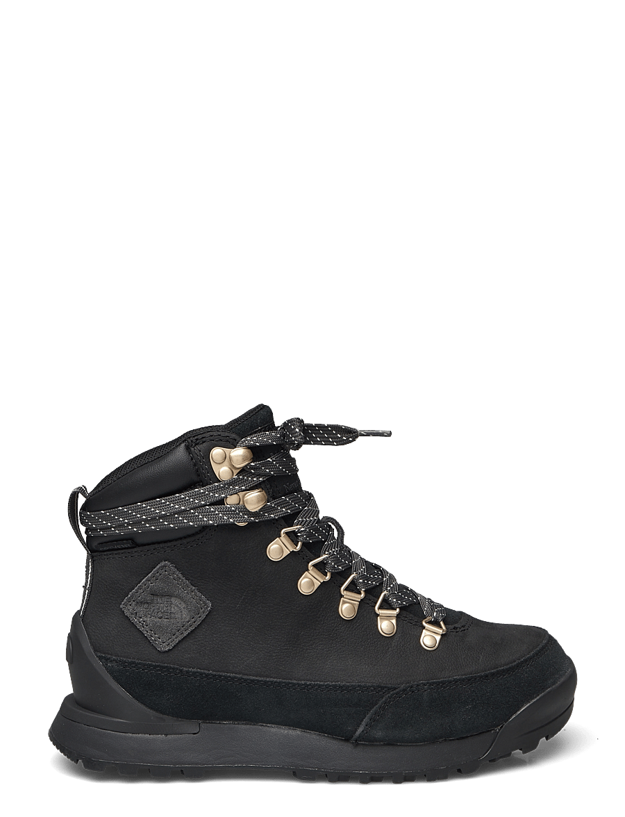 The North Face - W BACK-TO-BERKELEY IV LEATHER WP - vinterstøvler - tnf black/tnf black - 2