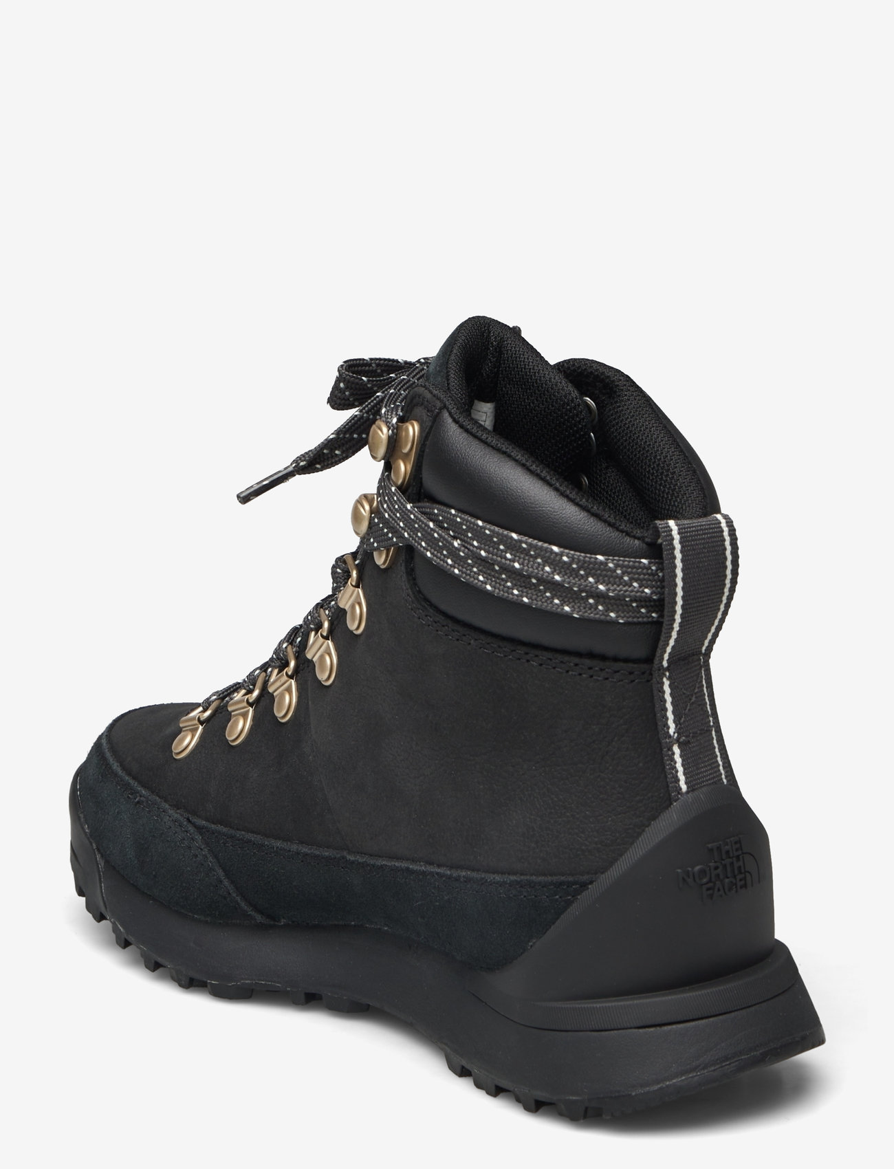 The North Face - W BACK-TO-BERKELEY IV LEATHER WP - hiking shoes - tnf black/tnf black - 3