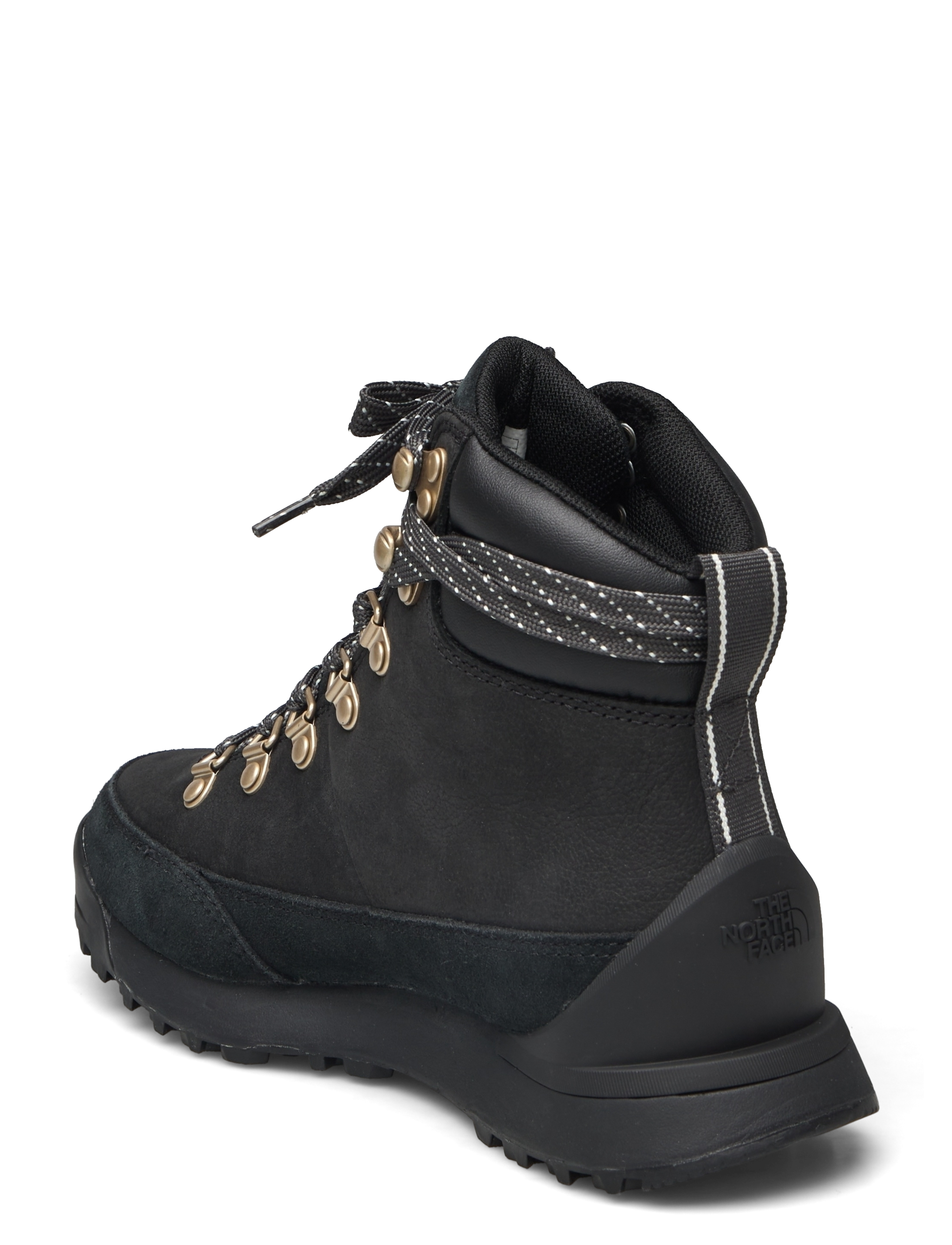 The North Face - W BACK-TO-BERKELEY IV LEATHER WP - vandresko - tnf black/tnf black - 3