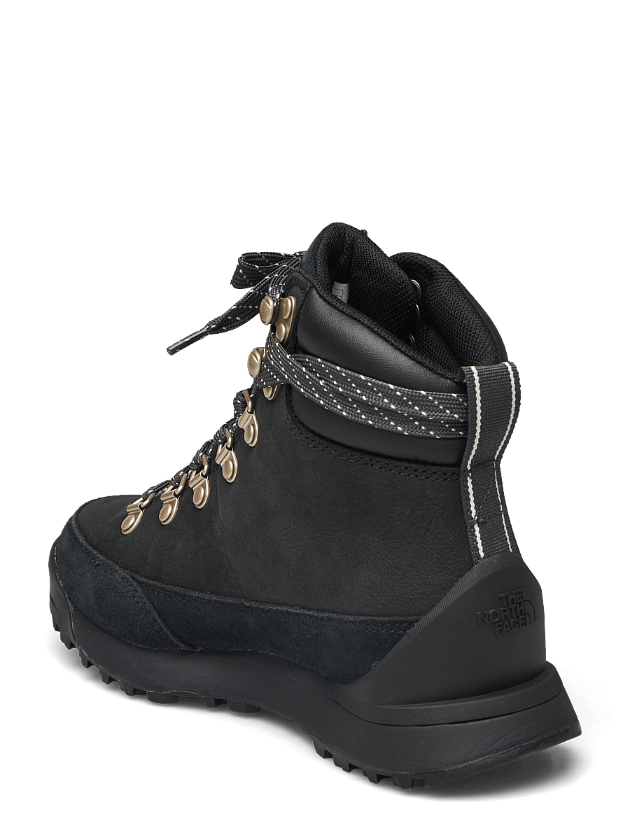The North Face - W BACK-TO-BERKELEY IV LEATHER WP - vinterstøvler - tnf black/tnf black - 3