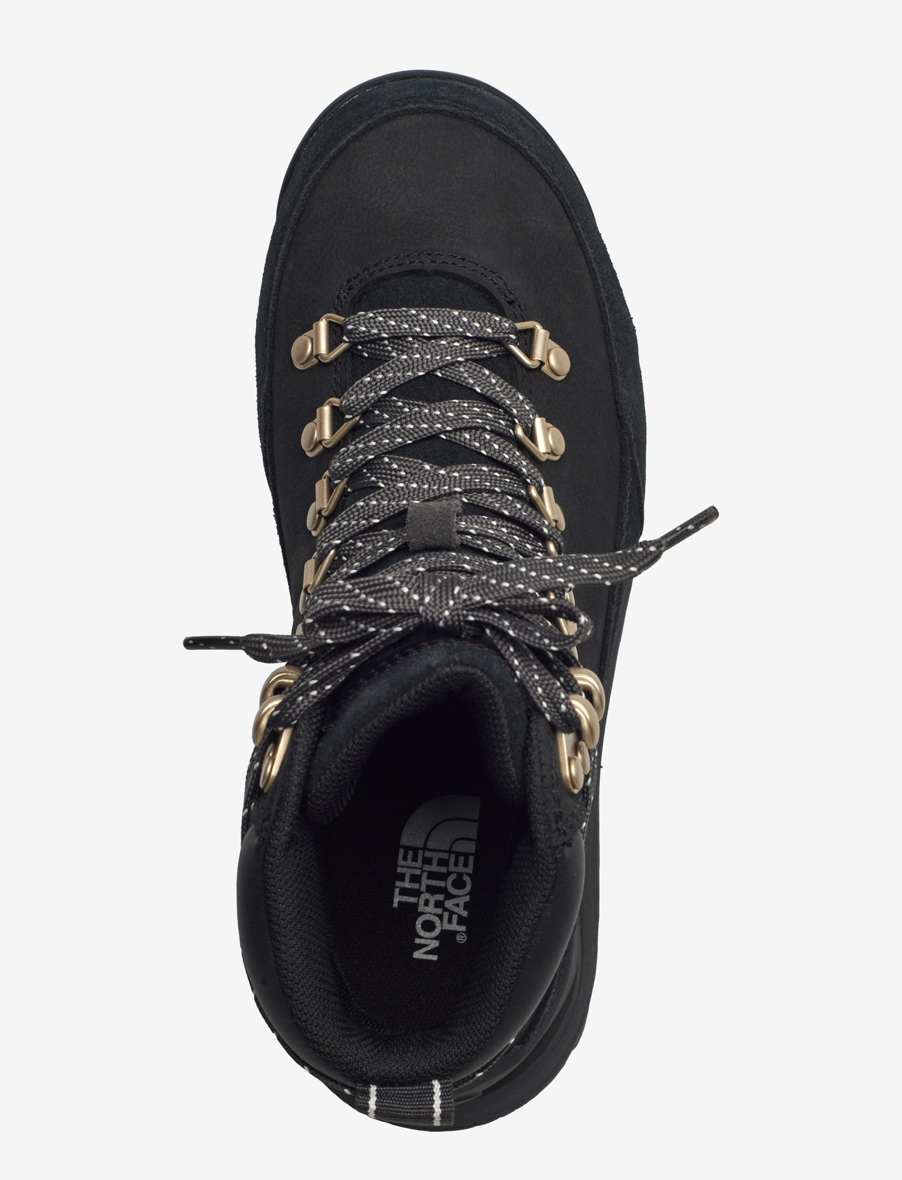 The North Face - W BACK-TO-BERKELEY IV LEATHER WP - hiking shoes - tnf black/tnf black - 4