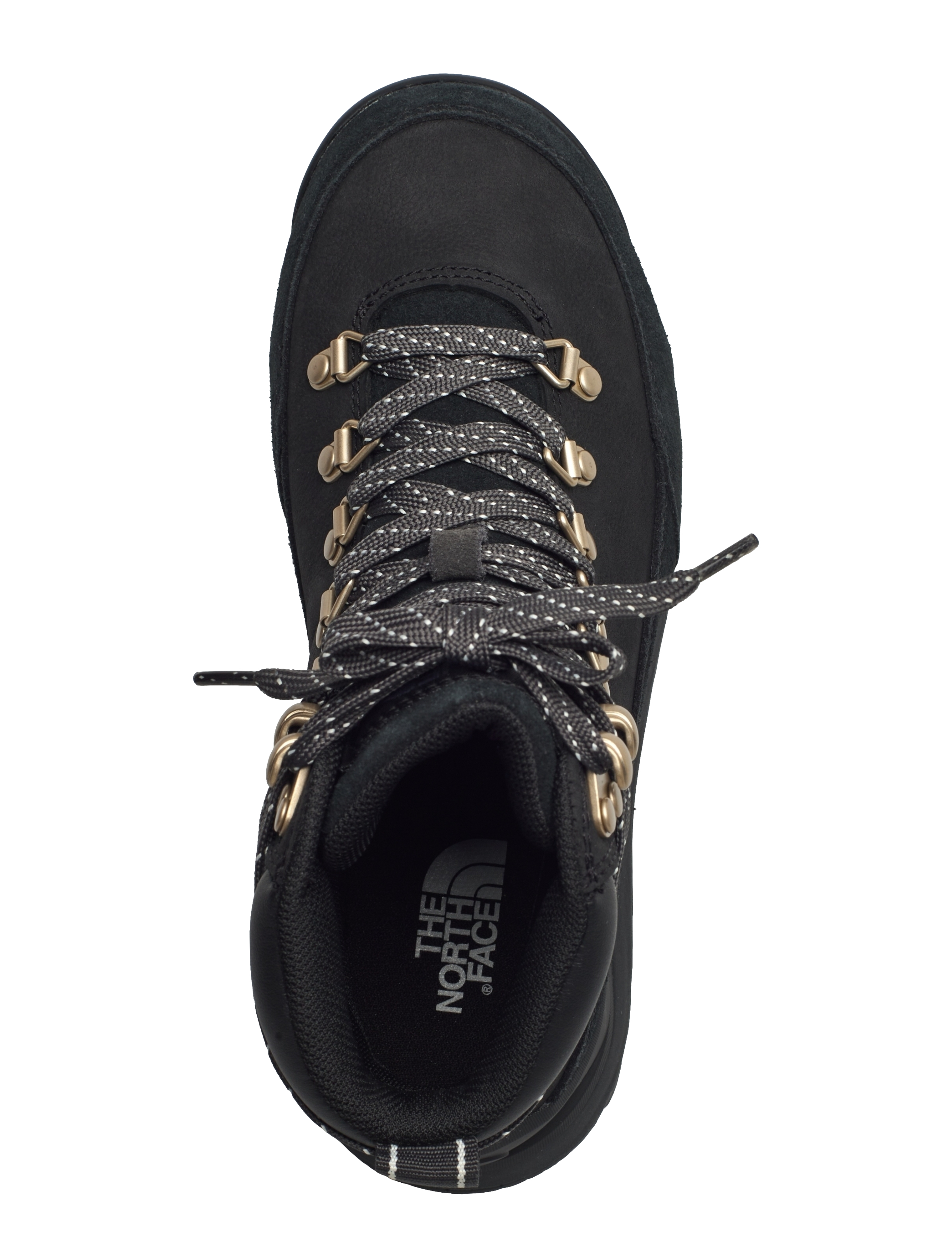 The North Face - W BACK-TO-BERKELEY IV LEATHER WP - vandresko - tnf black/tnf black - 4
