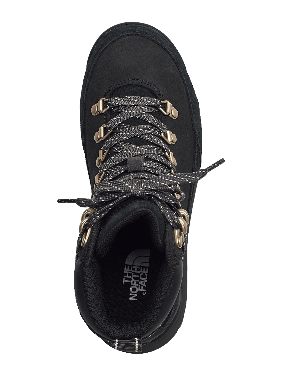 The North Face - W BACK-TO-BERKELEY IV LEATHER WP - vinterstøvler - tnf black/tnf black - 4