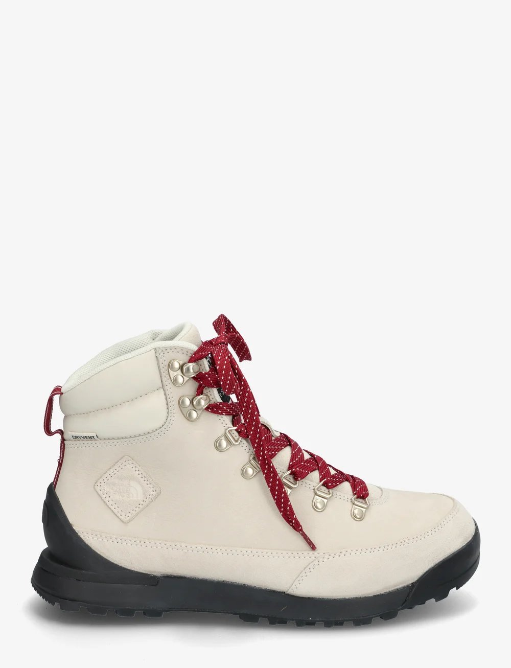 The North Face - W BACK-TO-BERKELEY IV LEATHER WP - matka- ja kõndimisjalatsid - white dune/tnf black - 2