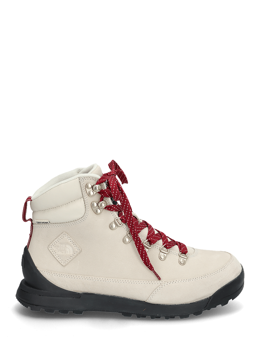 The North Face - W BACK-TO-BERKELEY IV LEATHER WP - vinterstøvler - white dune/tnf black - 2