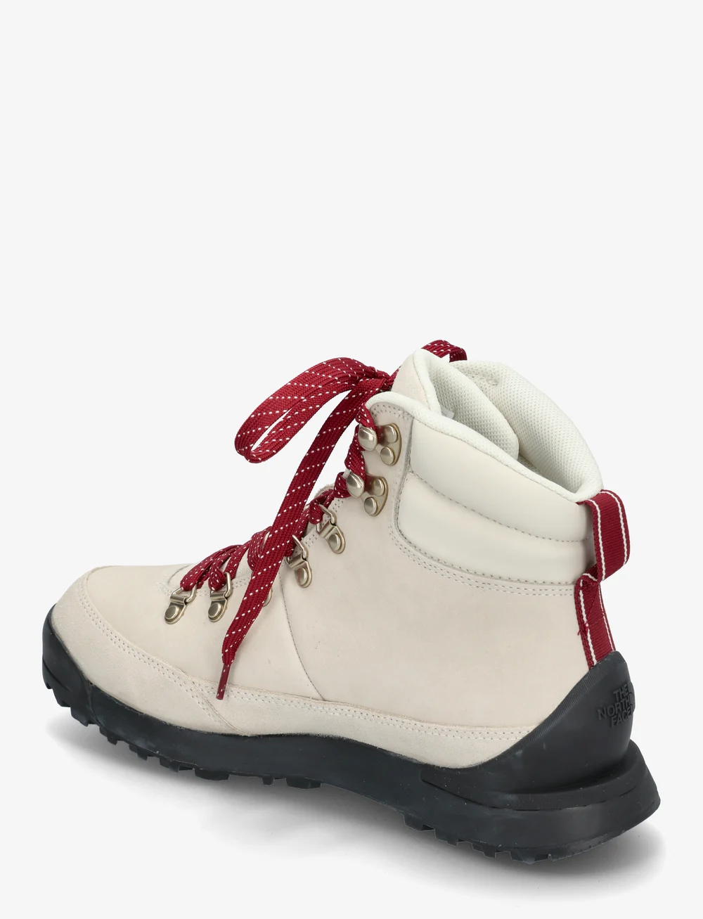 The North Face - W BACK-TO-BERKELEY IV LEATHER WP - matka- ja kõndimisjalatsid - white dune/tnf black - 3