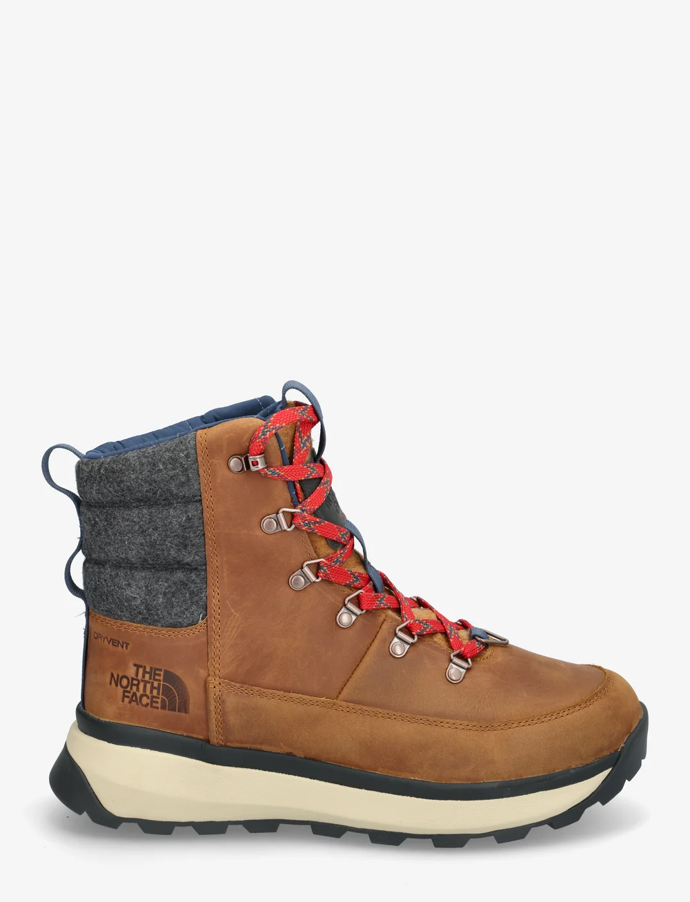 The North Face - M BERGEN LEATHER WP - vandringsskor - timber tan/tnf red - 2