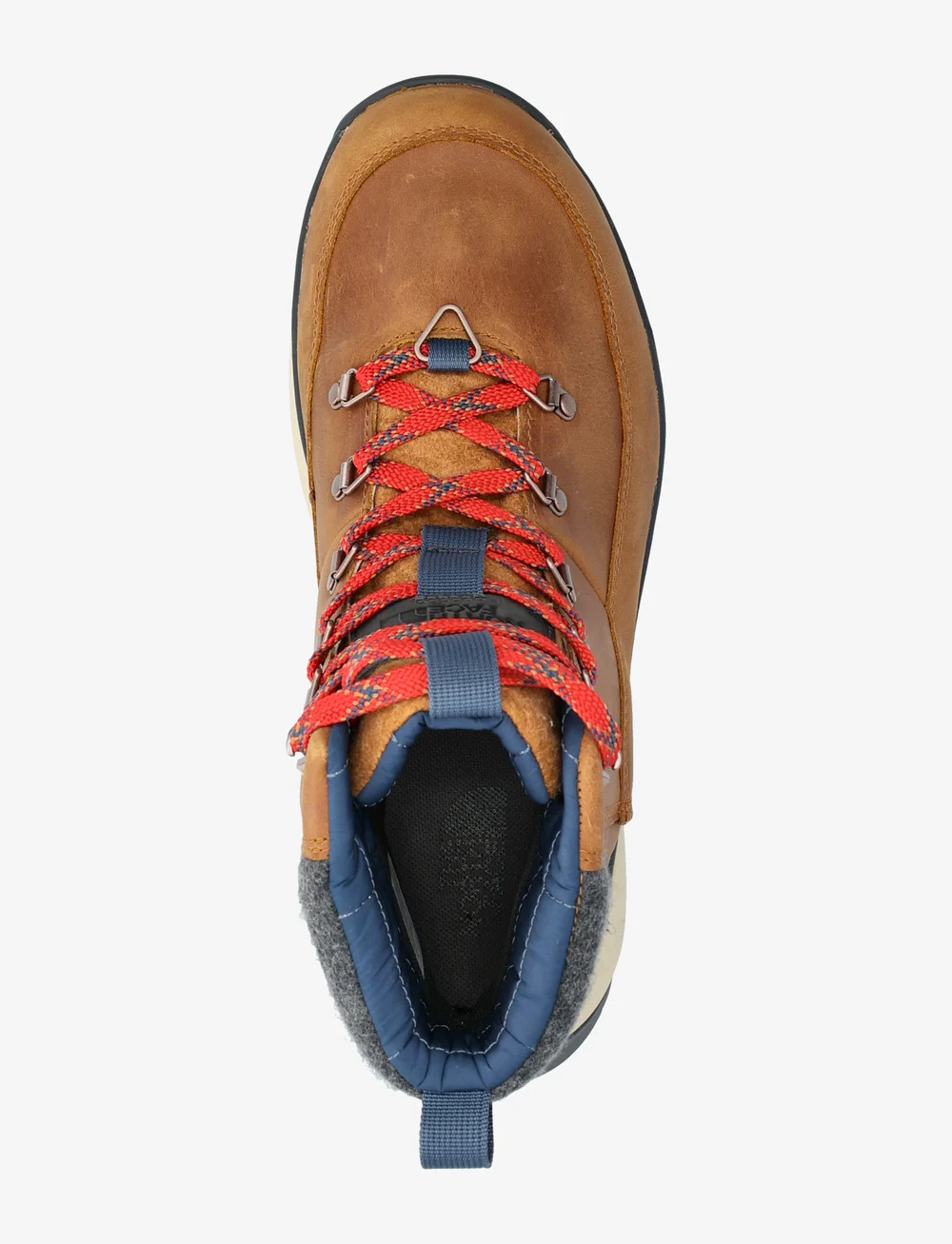 The North Face - M BERGEN LEATHER WP - vandringsskor - timber tan/tnf red - 4