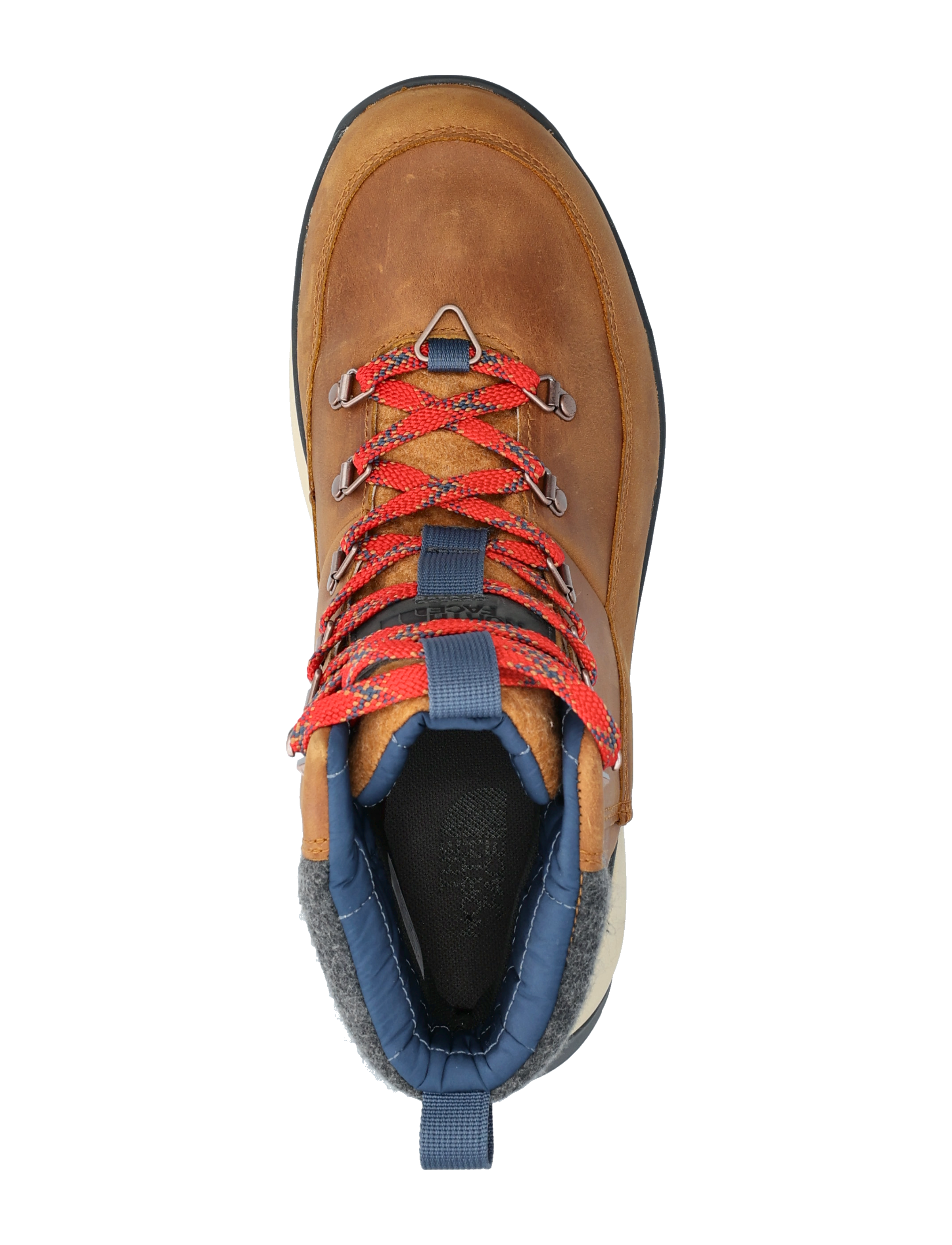 The North Face - M BERGEN LEATHER WP - matka- ja kõndimisjalatsid - timber tan/tnf red - 4
