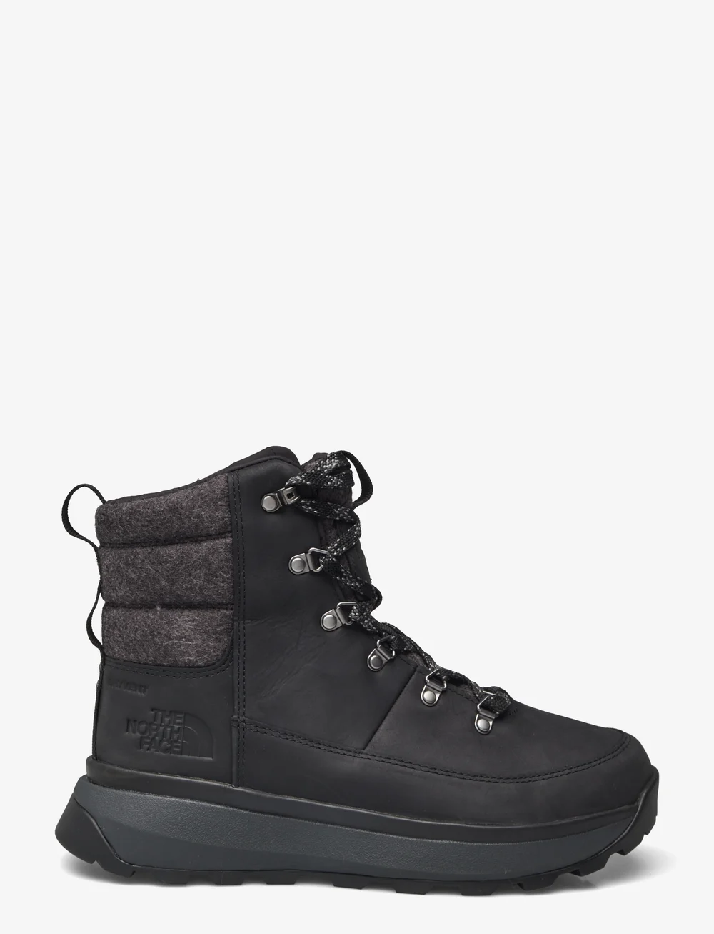The North Face - M BERGEN LEATHER WP - wanderschuhe - tnf black/tnf black - 2