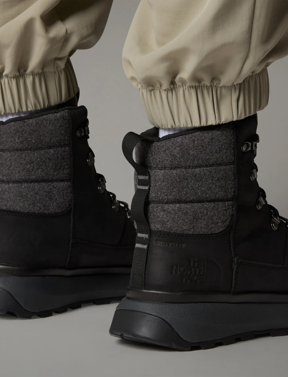 The North Face - M BERGEN LEATHER WP - wanderschuhe - tnf black/tnf black - 0