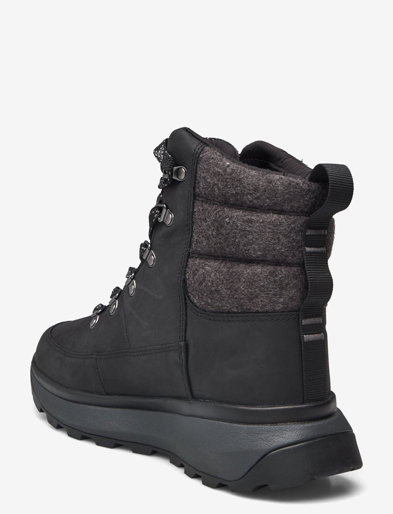 The North Face - M BERGEN LEATHER WP - vandringsskor - tnf black/tnf black - 3