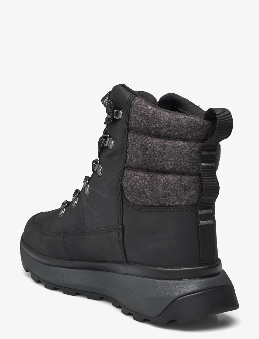 The North Face - M BERGEN LEATHER WP - wanderschuhe - tnf black/tnf black - 3