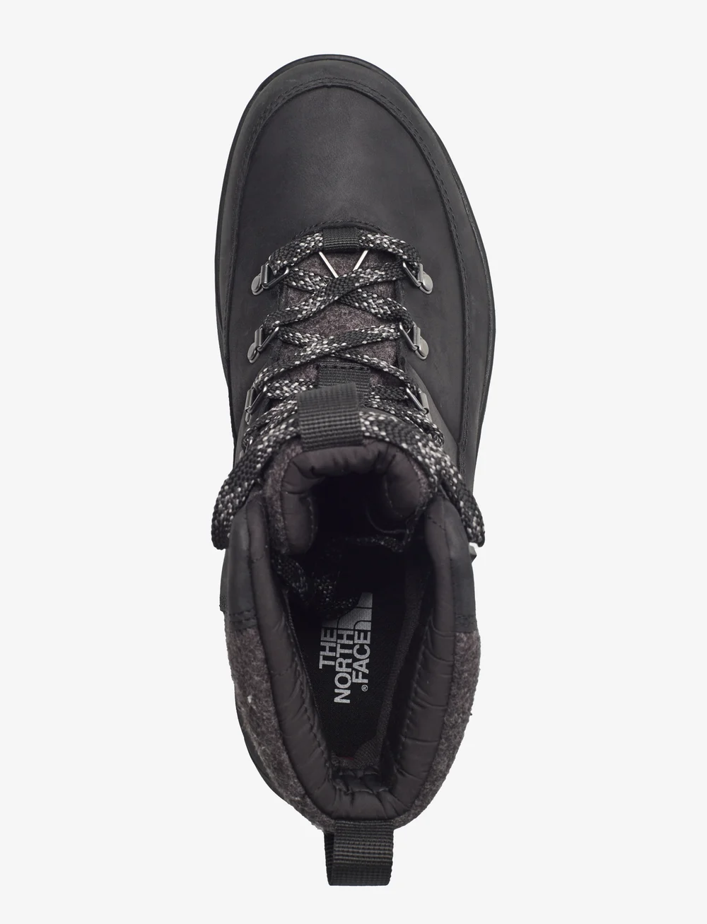 The North Face - M BERGEN LEATHER WP - wanderschuhe - tnf black/tnf black - 4