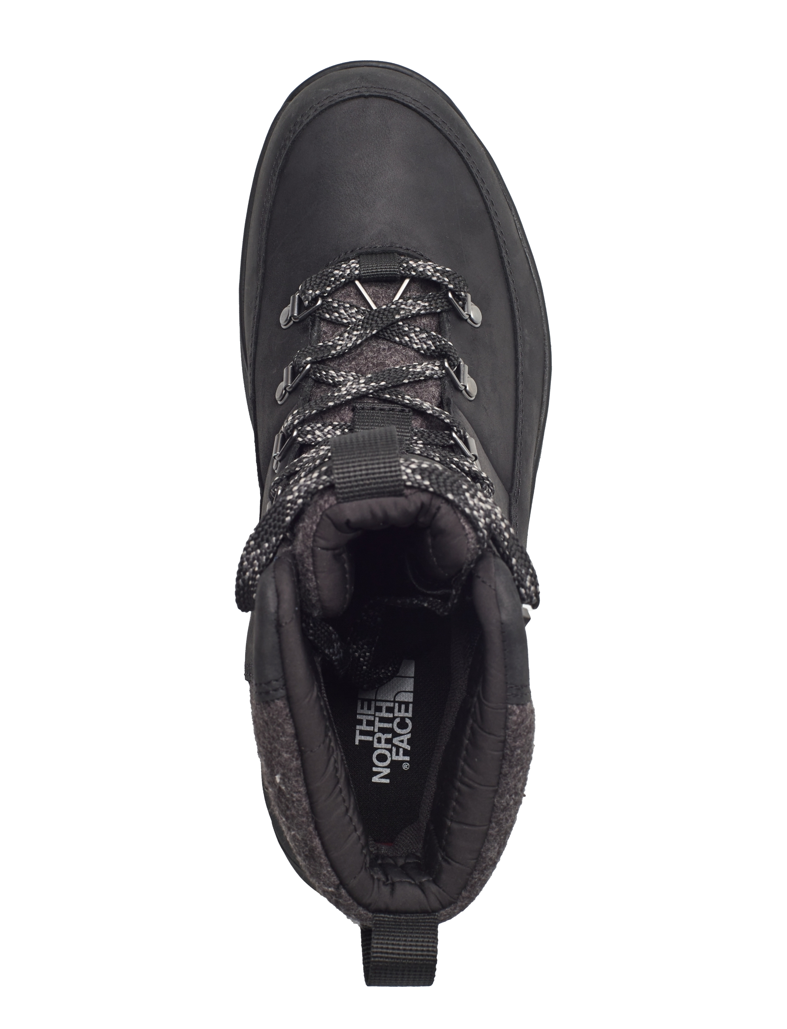 The North Face - M BERGEN LEATHER WP - wanderschuhe - tnf black/tnf black - 4