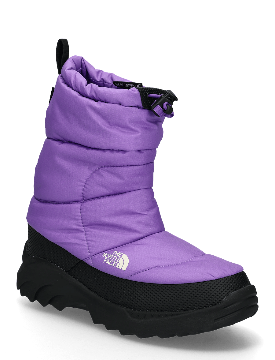 The North Face - Y NSE TRACTION BOOTIE WP - sko - elevation purple/tnf bl - 0