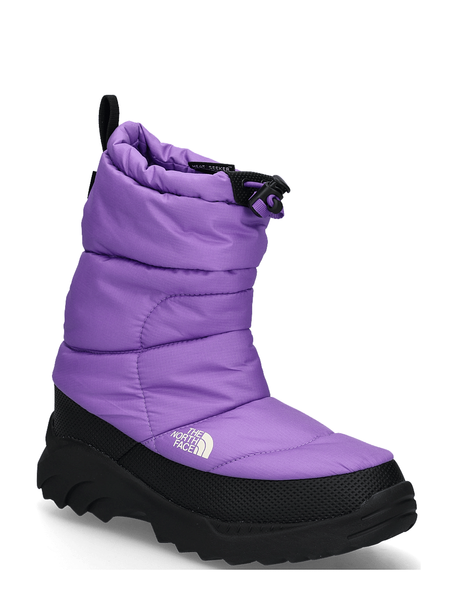 The North Face - Y NSE TRACTION BOOTIE WP - elevation purple/tnf bl - 0