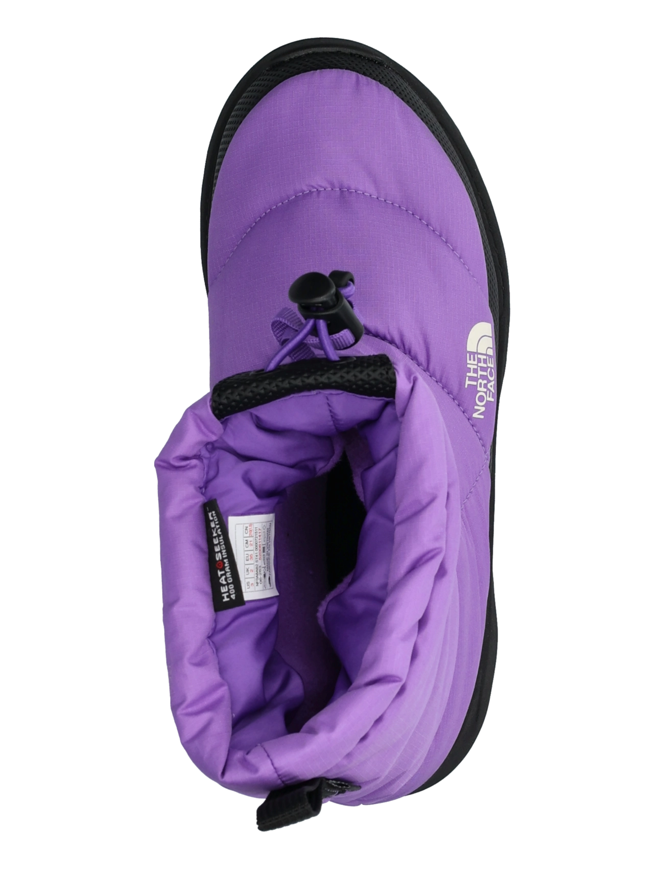 The North Face - Y NSE TRACTION BOOTIE WP - elevation purple/tnf bl - 3