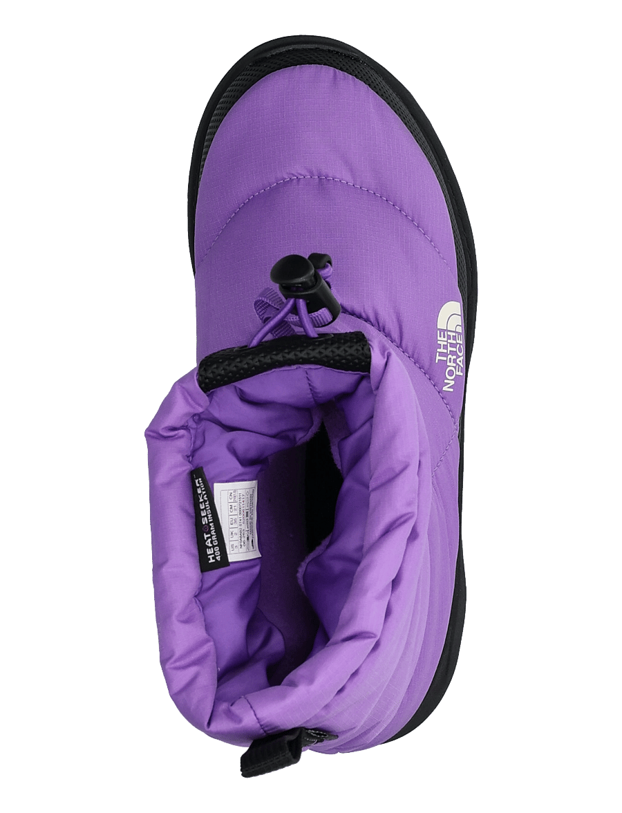 The North Face - Y NSE TRACTION BOOTIE WP - elevation purple/tnf bl - 3