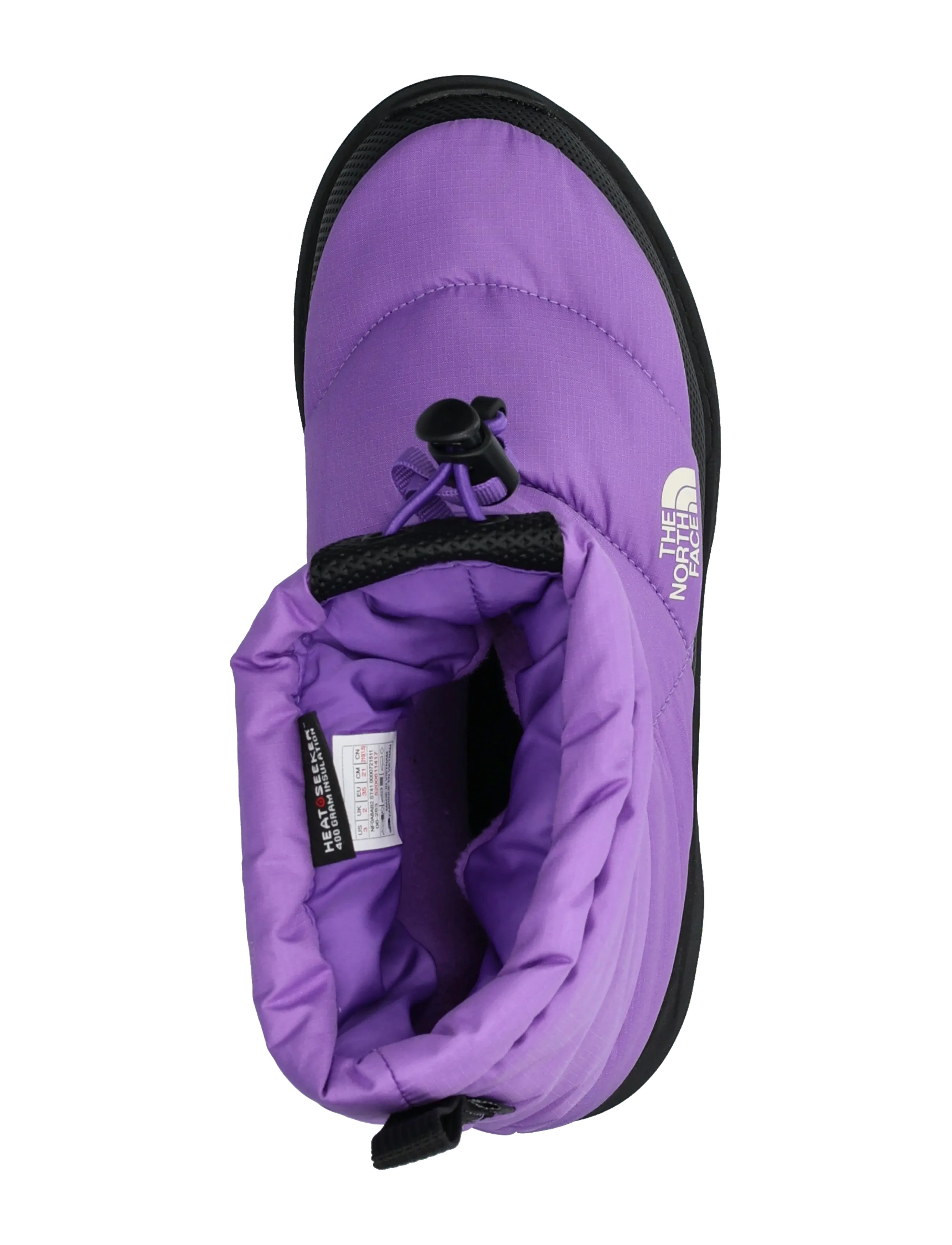 The North Face - Y NSE TRACTION BOOTIE WP - sko - elevation purple/tnf bl - 3