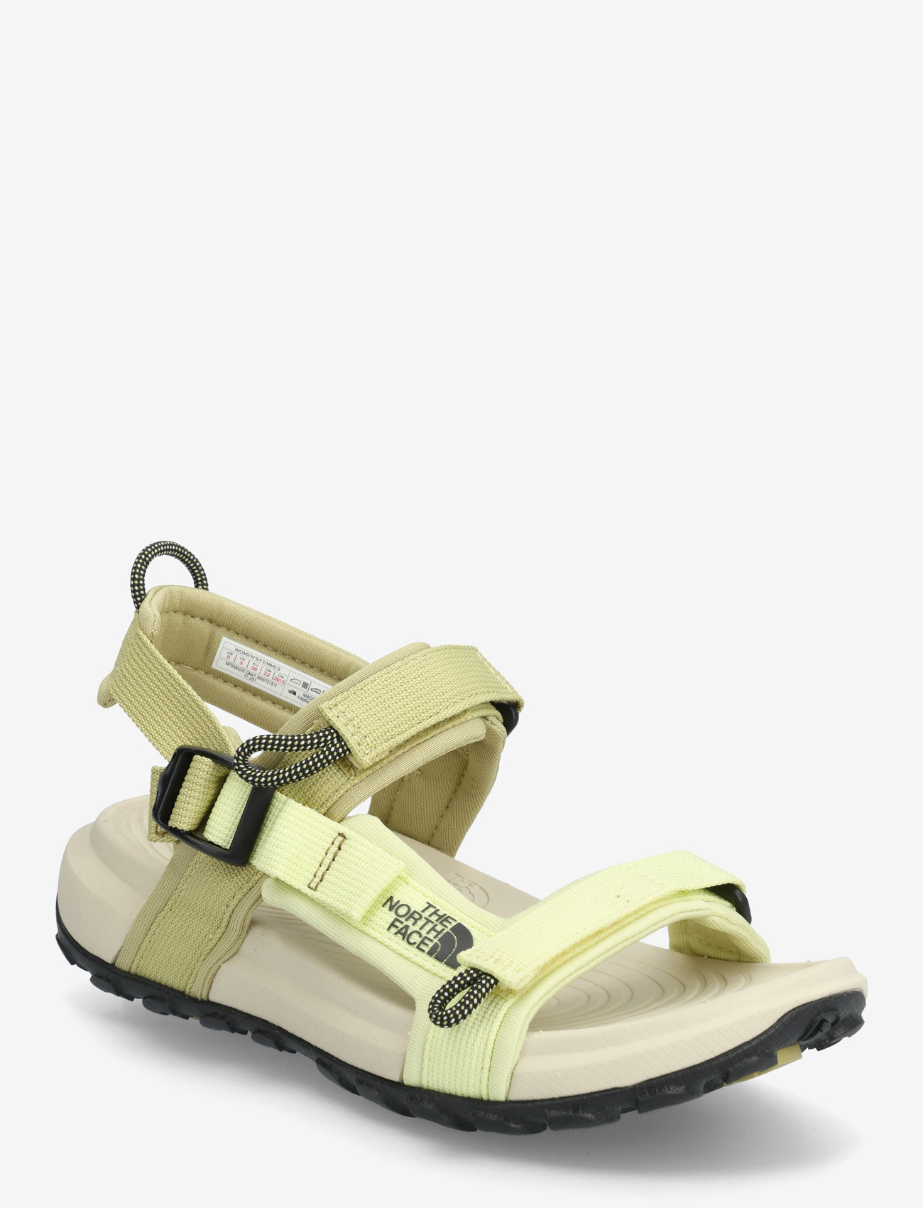 The North Face - W EXPLORE CAMP SANDAL - sandaler & tofflor - lemon mist/pear - 1