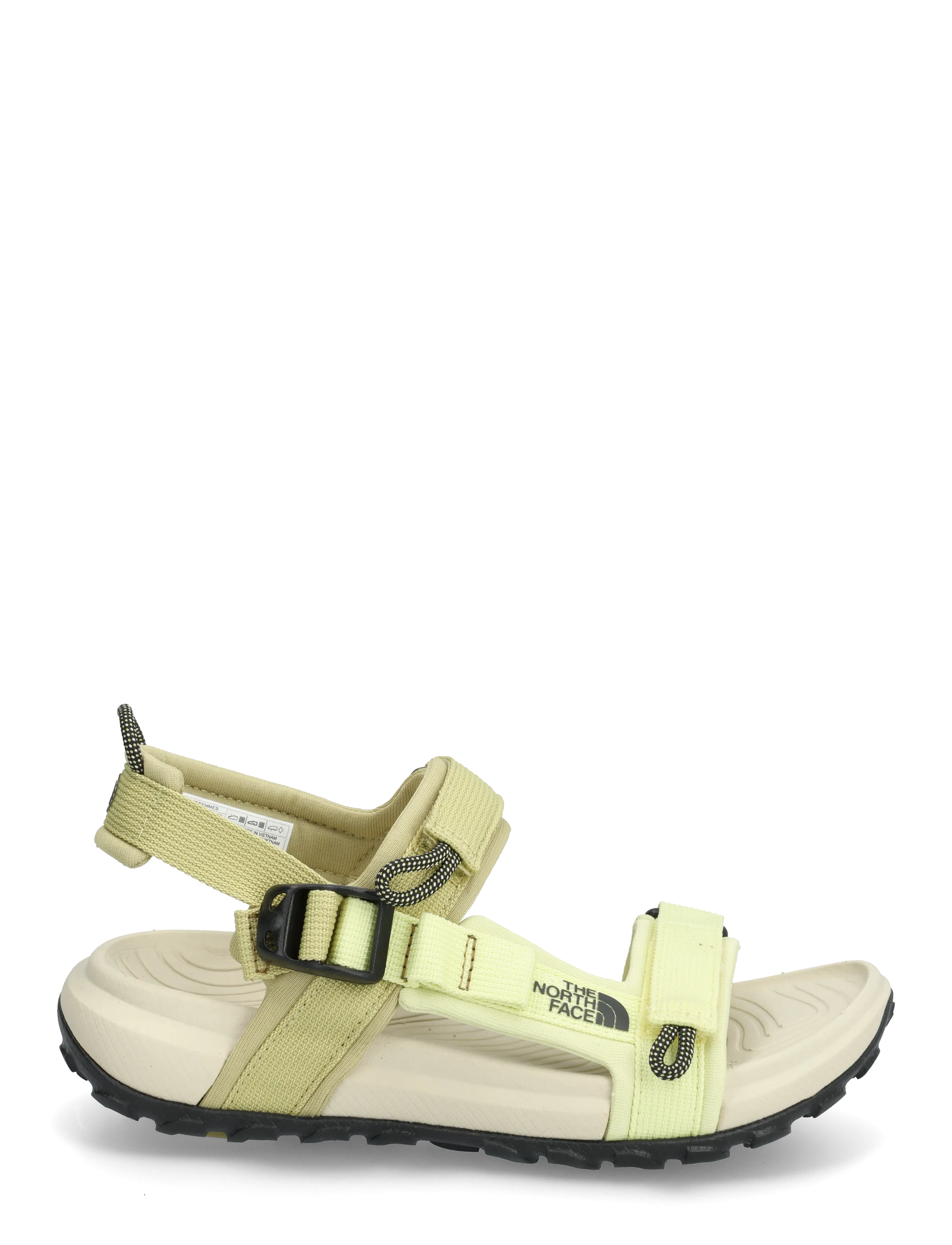 The North Face - W EXPLORE CAMP SANDAL - Žygio basutės - lemon mist/pear - 2