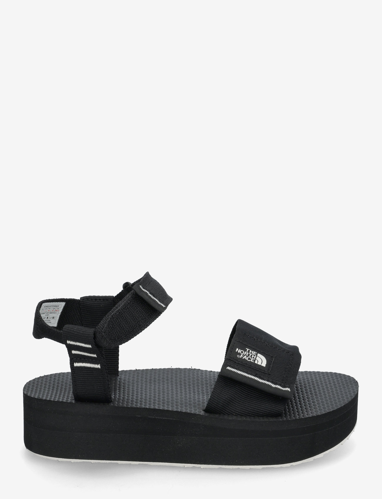 The North Face - W SKEENA PLATFORM - sandaalid ja sussid - black - 2