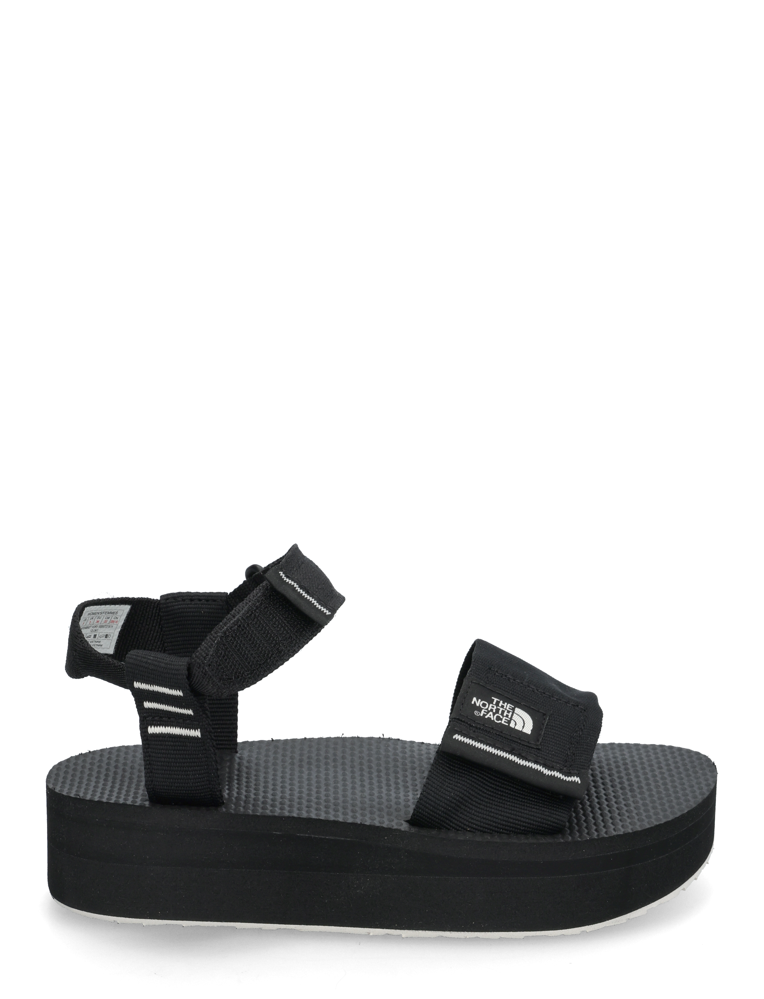 The North Face - W SKEENA PLATFORM - sandaalid ja sussid - black - 2